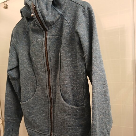 Lululemon Blue Scuba Full-Zip Hoodie - Picture 2 of 11
